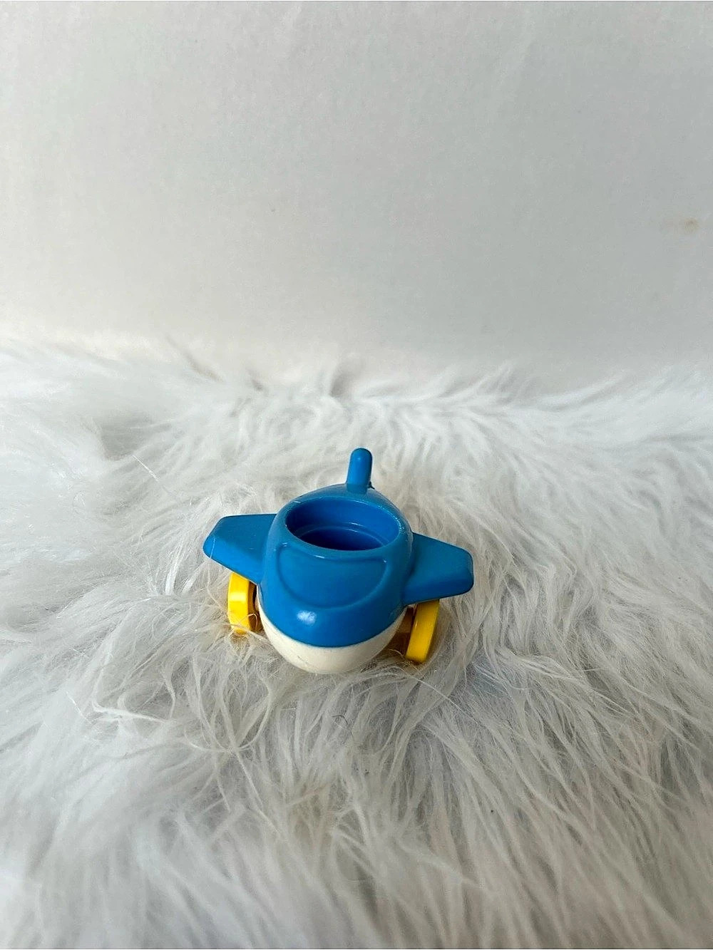 Fisher-Price Little People Play Family Airport Airplane Blue & Yellow